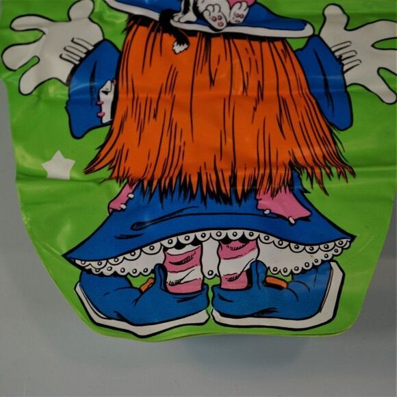 Vintage 1990 McDonalds Halloween Bag Trick or Treat Candy Vinyl Happy Meal - Picture 11 of 11